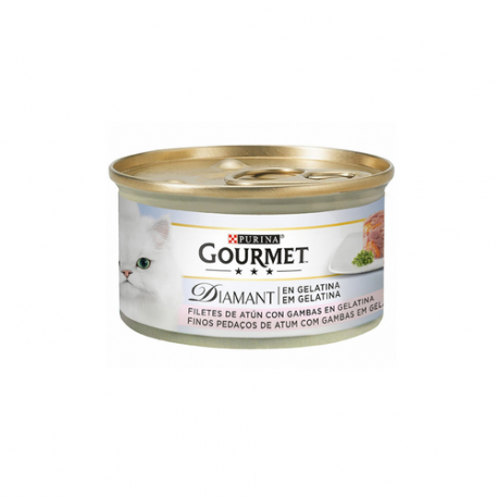 Gourmet Diamant-Láminas de Atún en Gelatina con Gambas (1)