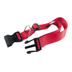 Collar Nylon Club C Rojo para perros Ferplast