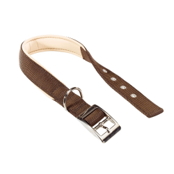 Collar Nylon Daytona C Brown para perros Ferplast