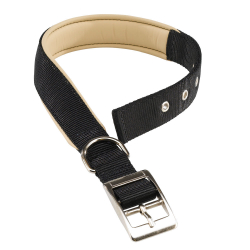 Collar Nylon Daytona C Negro para perros Ferplast