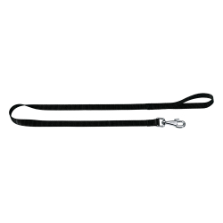 Correa Nylon Club G Negro para perros Ferplast