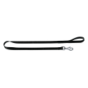 Correa Nylon Club G Negro para perros Ferplast