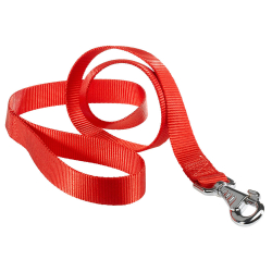 Correa Nylon Club G Roja para perros Ferplast