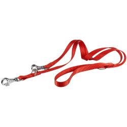 Correa Nylon Club Ga Rojo para perros Ferplast