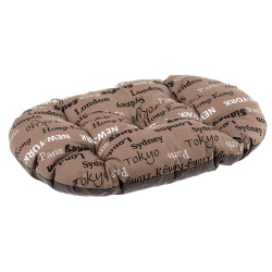 Cama Relax perro y gato Cities Brown Ferplast