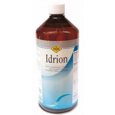 Idrion Complemento dietético para caballos.