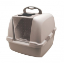 Catit Arenero Cerrado Jumbo Beige para gatos
