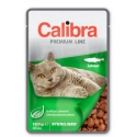 Calibra cat sterilised comida húmeda pouch salmon