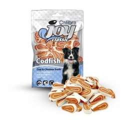 Calibra joy dog classic bacalao pollo sushi snack para perros