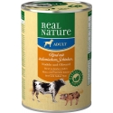 Real Nature Classic Latas Para Perros Adultos Ternera Jamón