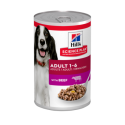 Hills Science Plan Adult de ternera pack latas para perros