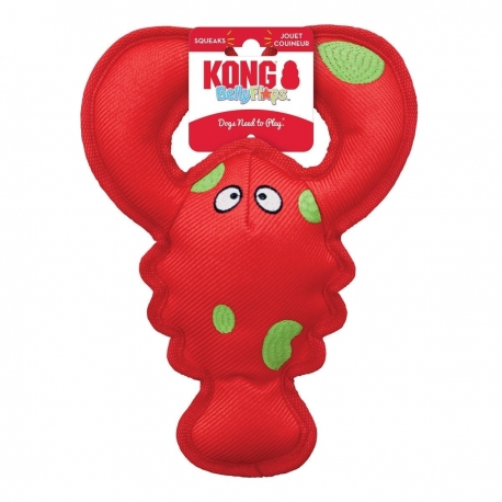 Kong Belly Flops Langosta Juguete Para Perro