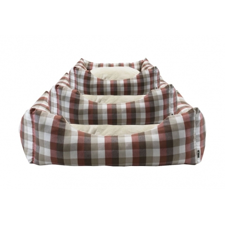 Cama Bold Cuna Vichy Tile Para Perros