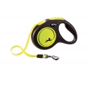 Flexi New Neon De Cinta Correa Extensible Amarillo