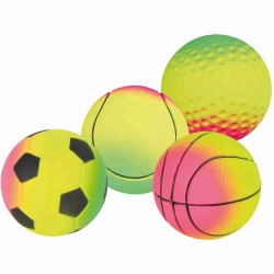 Pelota Trixie Neon Flotante 7 Cm Para Perro