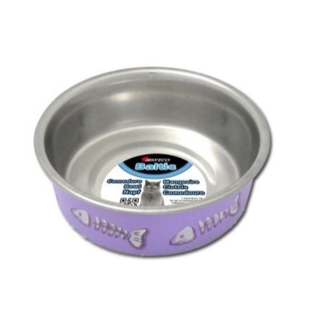 Comedero Baltic Lila Nayeco 300 Ml Para Gato