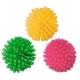 Juguete 3 pelotas de goma suave para gatos Ferplast