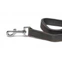 Correa Gloria Pets Nobuk Color Negro Para Perros