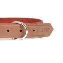 Collar Gloria Pets Nobuk Color Marrón Para Perros