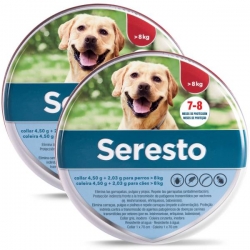 Seresto Perro Grande Pack Ahorro 2 collares (más de 8kg)