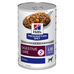 Pack de latas i/d Low Fat Original para perros con problemas digestivos