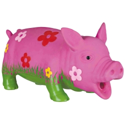 Juguete Trixie Cerdito Latex Para perro 20 Cm