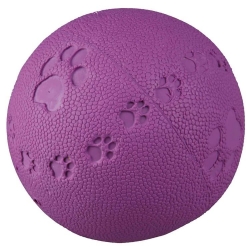 Pelota Trixie Sonido Caucho Natural Para Perro 6 Cm