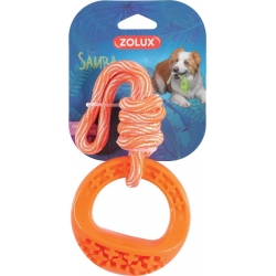 Juguete Tpr Cuerda Samba Para Perro 26 cm
