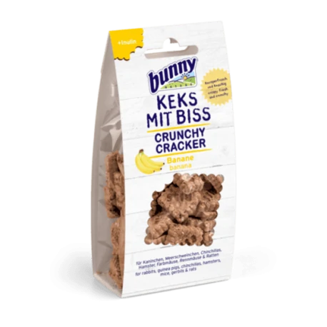 Bunny Snack Crunchy Cracker Sabor Plátano 6x50 g