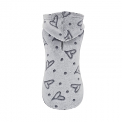 Nayeco Dog Sudadera Cap Amour Grey