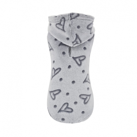 Nayeco Dog Sudadera Cap Amour Grey
