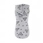 Nayeco Dog Sudadera Cap Amour Grey