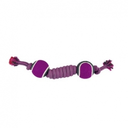 Nayeco Dog Cuerda Nudo 2 Pelotas 38 cm