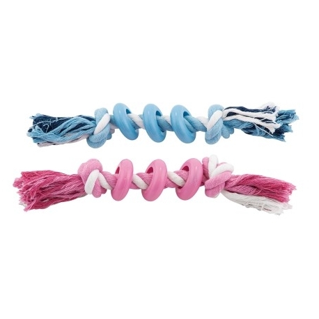 Nayeco Dog Aros En Cuerda Bicolor 25 cm