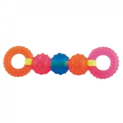 Nayeco Dog Mini Tpr Bolas y Anillos 15.3 cm