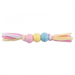 Nayeco Dog Puppy Tpr Bolas Con Cuerda 20 cm