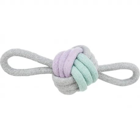 Trixie Dog Junior Pelota Cuerda Lazos 25 cm