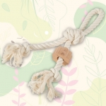 Zolux Dog Cuerda Salvaje Con Asa 33 Cm