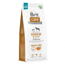 Brit care senior light salmon pienso para perros