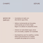 Söfure Champú Perro Pelo Largo