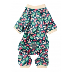 Pijama para perros FuzzYard Dinosaurios Land