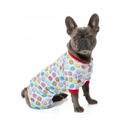 Pijama para perros FuzzYard Donuts Me Glasy