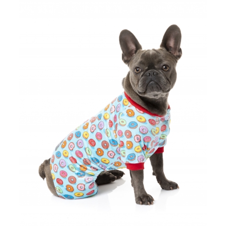 Pijama para perros FuzzYard Donuts Me Glasy