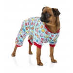 Pijama para perros FuzzYard Donuts Me Glasy