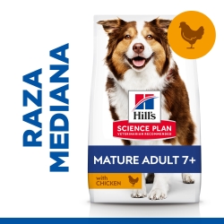 SP Mature 7+ Razas Medianas con Pollo. (1)