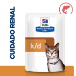 Hills Prescription Diet-PD Feline k/d con Salmón. Sobre 85gr. (1)