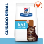 Hills PD Feline k/d Early stage dieta para gatos