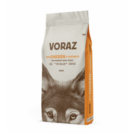 Pienso para Perros Adultos Voraz con Pollo y Vegetales