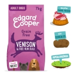 Pienso para perros Edgard & Cooper con venado fresco y pato