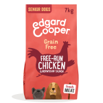Pienso para perros mayores Edgard & Cooper con pollo fresco y salmón
